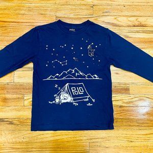 Ralph Lauren L/S Camping Polo Bear Tee